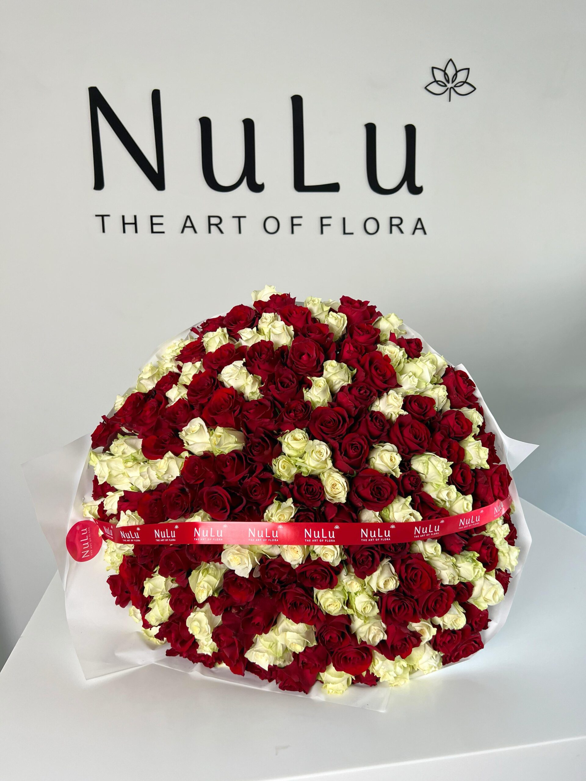 Red and White Roses - Image 2