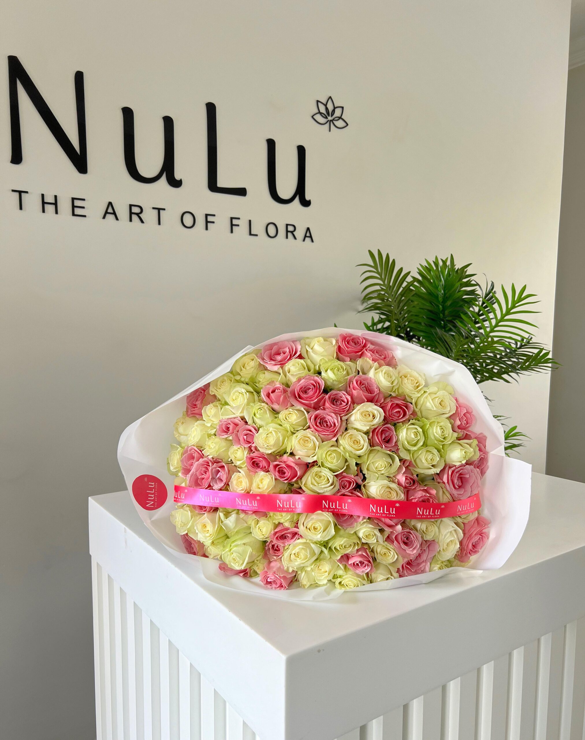 Pink and White Roses - Image 2