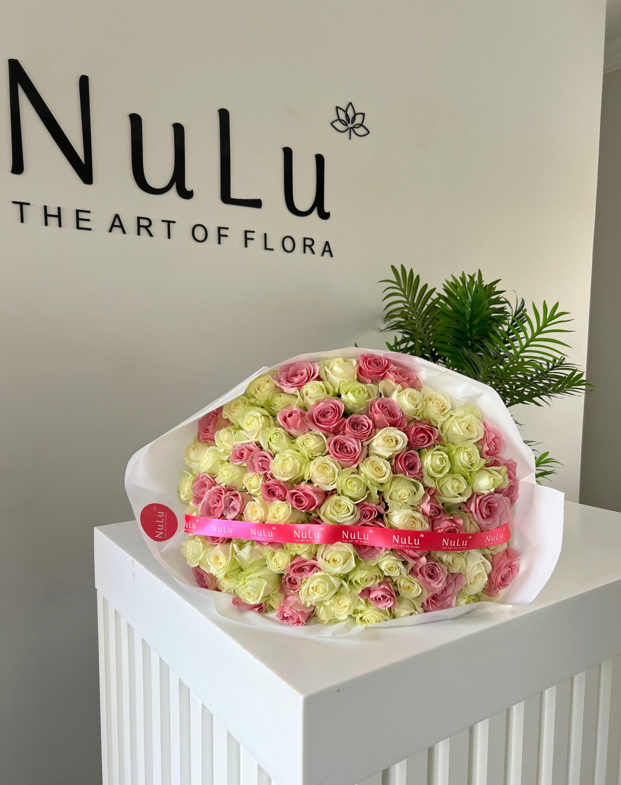 Pink and White Roses - Image 3