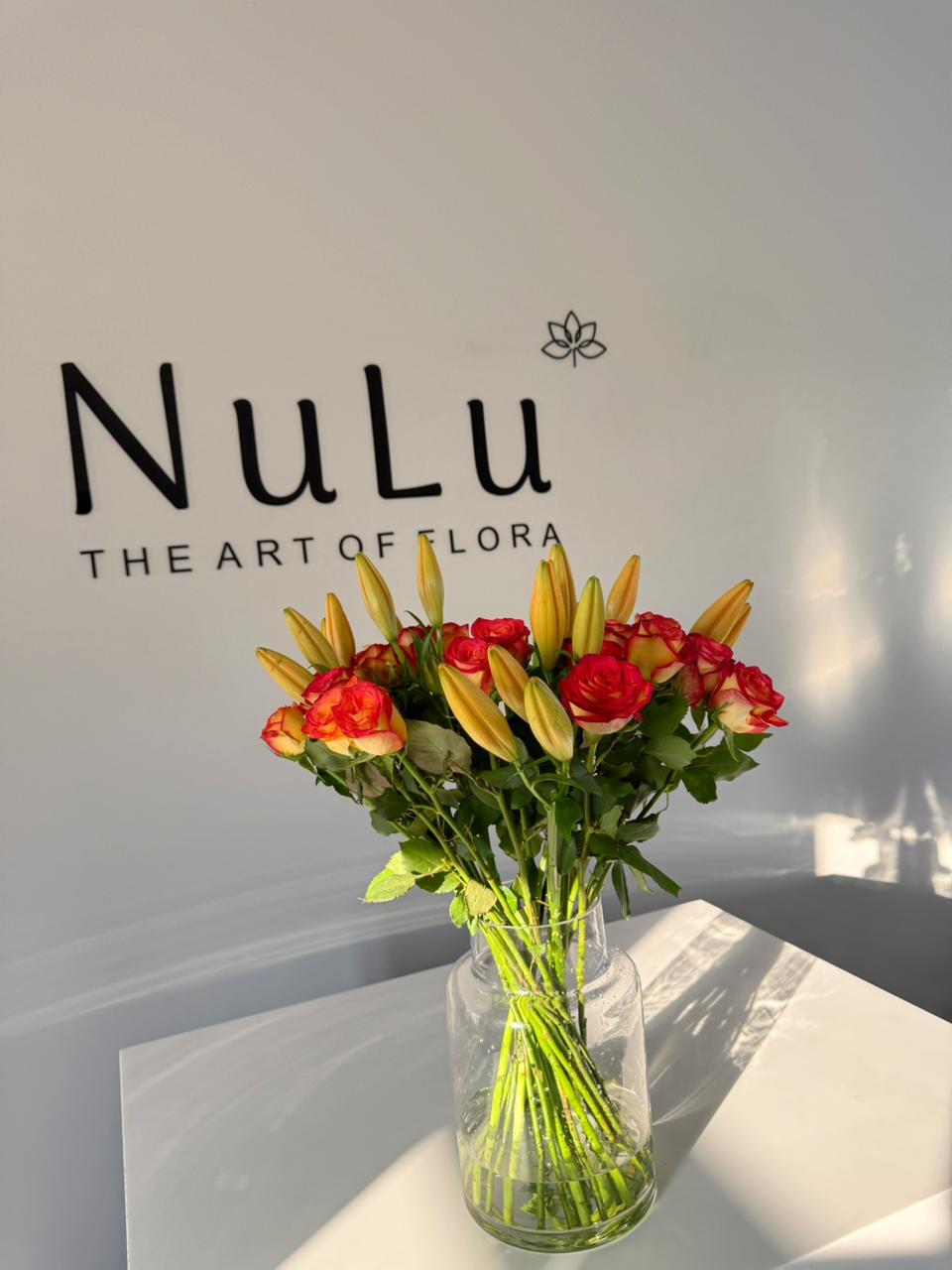 Orange Roses & Lilies - Image 2