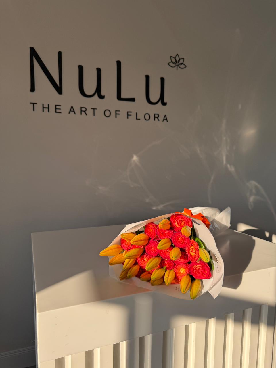 Orange Roses & Lilies - Image 3